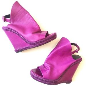 Balenciaga Glove Slingback Wedges